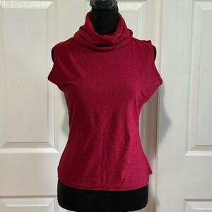 Women's Top | Turtleneck Tank | Rachel Rachel | Size M